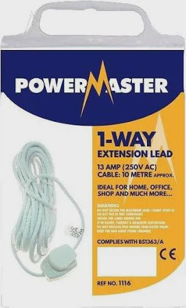 PowerMaster 1-Way Extension Lead (10m)