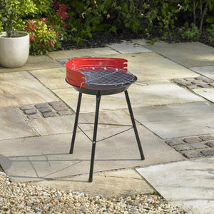Kingfisher 14" Round Portable Barbecue