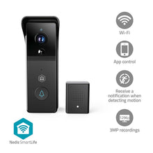 Load image into Gallery viewer, Nedis Smart Doorbell 3MP WiFi