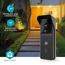 Load image into Gallery viewer, Nedis Smart Doorbell 3MP WiFi