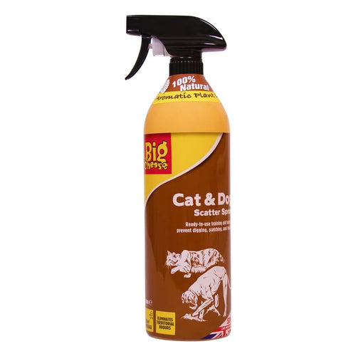 The Big Cheese Cat & dog scatter spray 1L