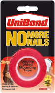 No More Nails Double Sided Tape Red Roll 120Kg 19 x 15