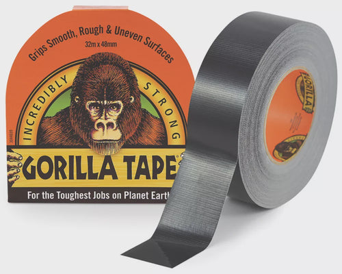 Black Gorilla Tape (32m x 48mm)