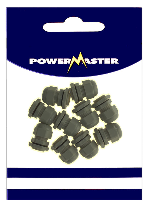 PK10 6-12mm PVC Gland grey 8512