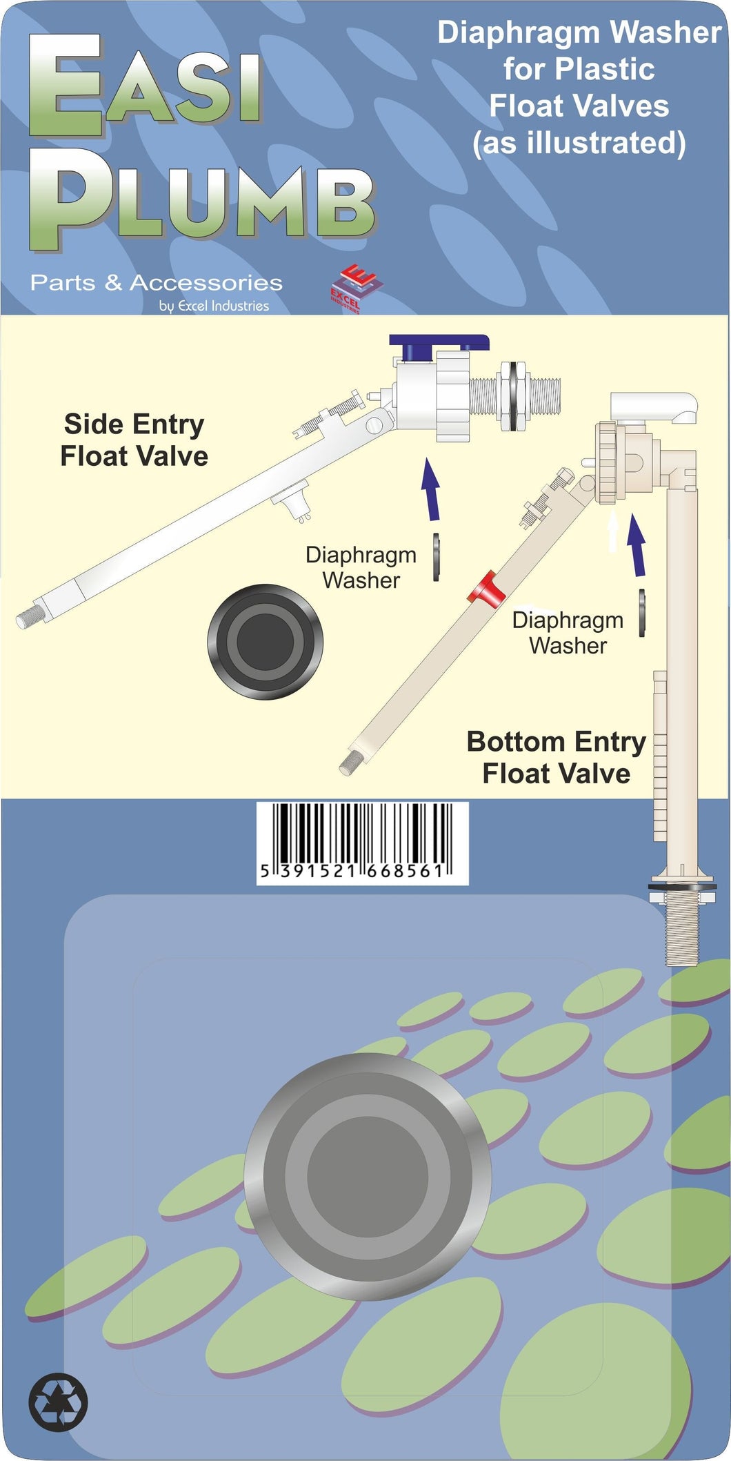 Easi Plumb Bottom Entry Plastic Float Valve