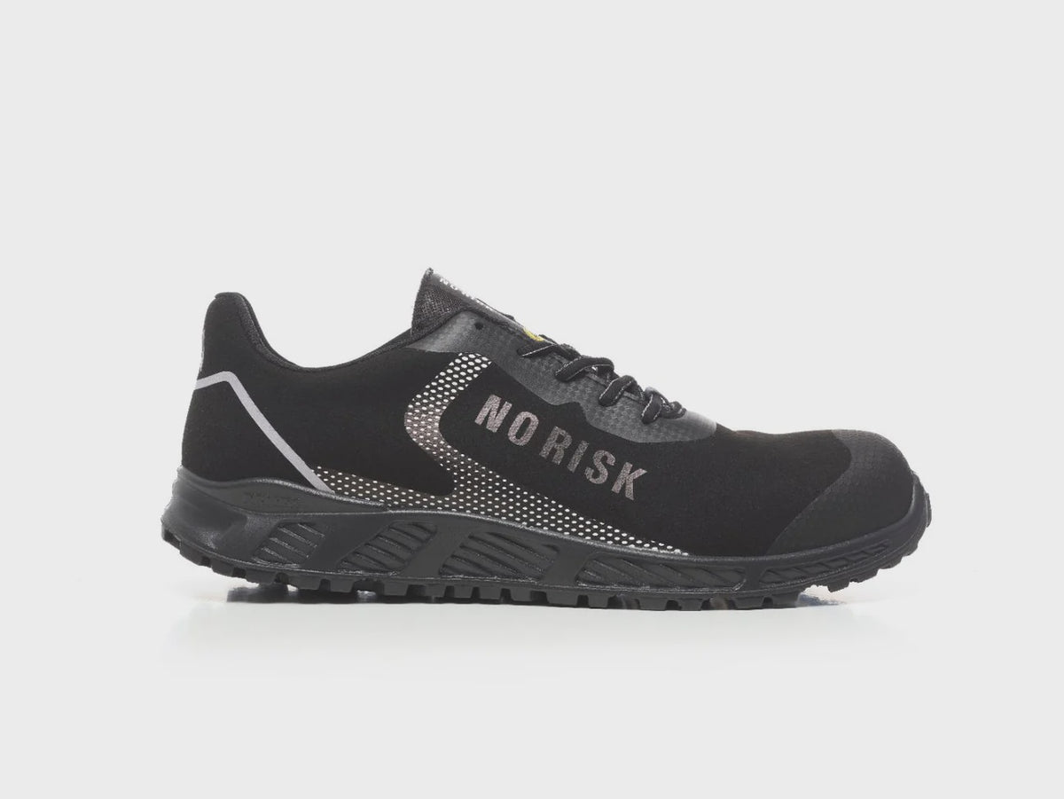 No Risk Black Panther Safety Shoe Metal Free – Decwells