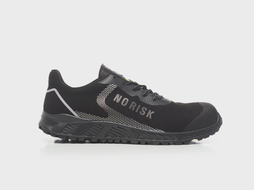 No Risk Black Panther Safety Shoe Metal Free