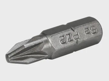 Faithfull Screwdriver Bits S2 (3) PZ x 25MM