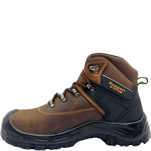 Forsa Black Laced Safety Boot
