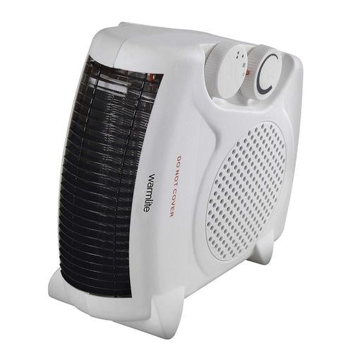 Warmlite 2KW Fan Heater Flat/Upright