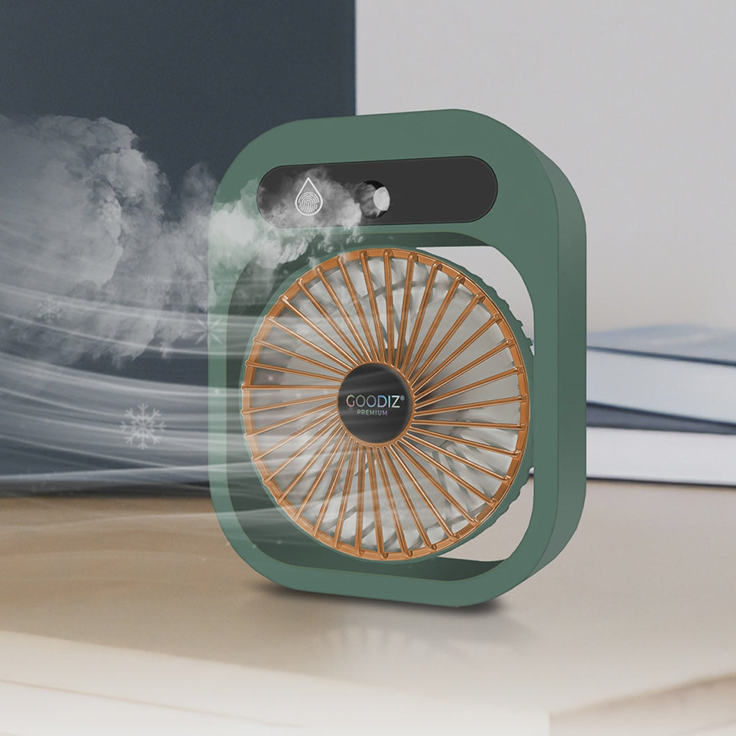 Goodiz Ice Fog Air Conditioner Desk Fan