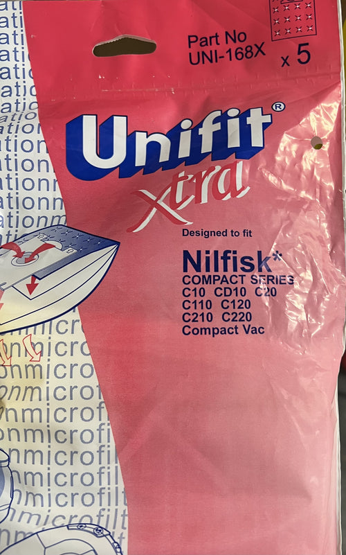 Unifit Xtra UNI168X Hoover Bags