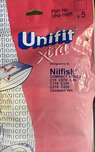 Unifit Xtra UNI168X Hoover Bags