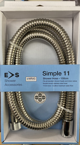 Simple 11 Shower Hose (150cm)