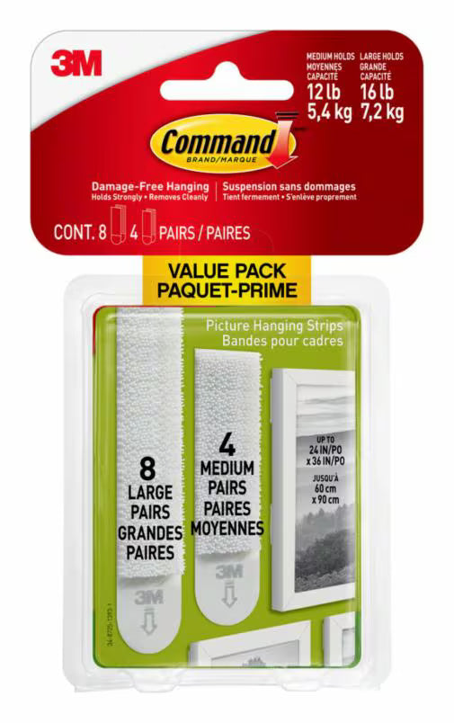 LARGE/MEDIUM Value Pack Picture Strips 17209