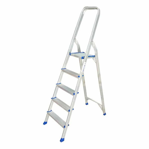 Radius 5-Step Aluminum Ladder