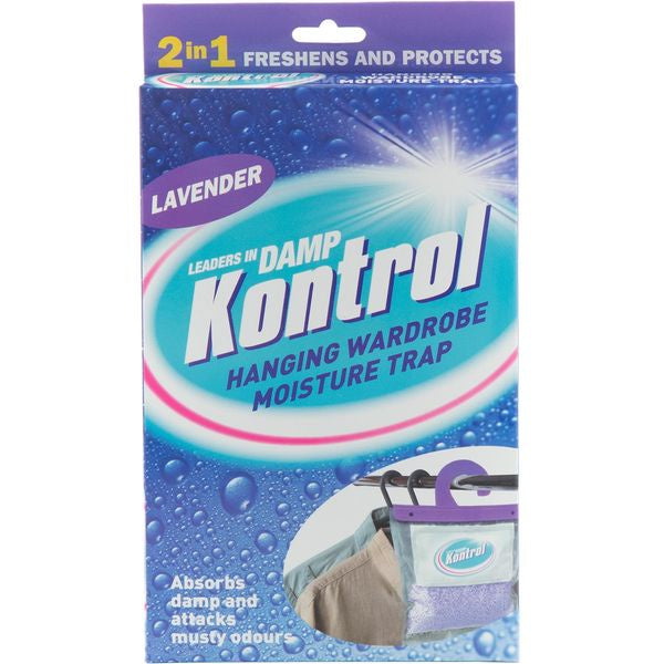 Kontrol Hanging Wardrobe Moisture Trap (Lavender Scent)