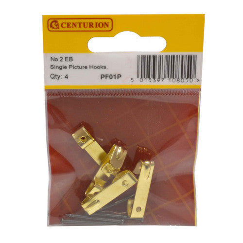 No2 EB Single Picture Hooks PF01P