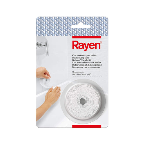 RAYEN White Bathroom Sealing Tape