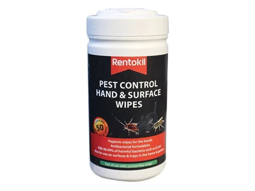PEST CONTROL HAND & SURFACE WIPES