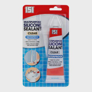 151 Multipurpose Silicone Sealant - Clear