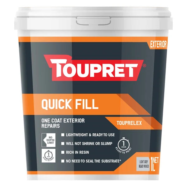 Toupret Quick Fill Exterior Filler