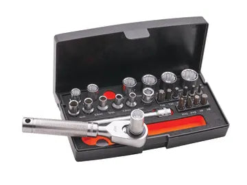 Bahco 25pcs Socket Set 1/4