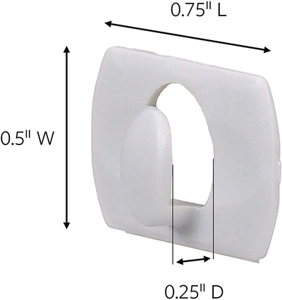 Decorating Clips White pk 20  17026UKN