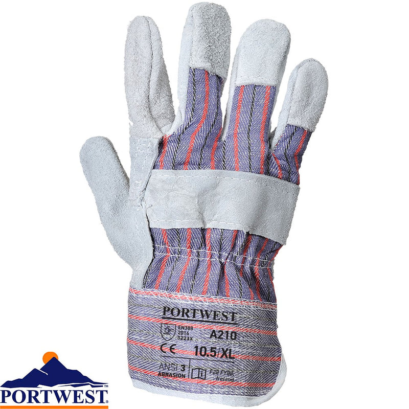 Grey Canadian Rigger Gloves