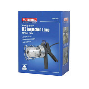 Faithfull Heavy-duty LED Inspection Lamp 10 Watt 240V