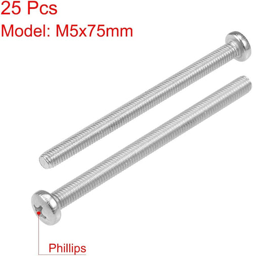 M5x75mm Machine Screws & Nuts (FA144P)