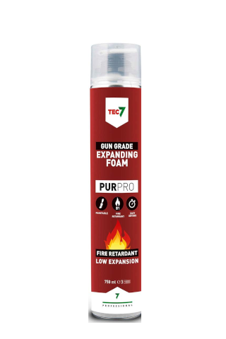 TEC-7 B1 Expanding Foam PurPro Fire Retardant