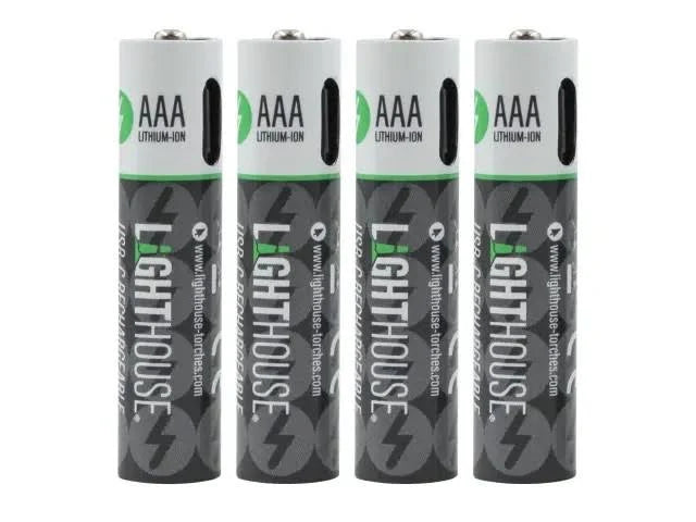 L/House AAA USBC Recharge Battery Li-Ion (4 Batteries)