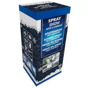 Snow Spray With 8 Stencils 150ml