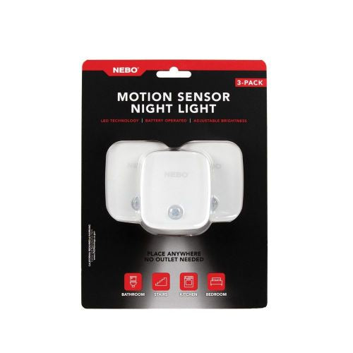NEBO Motion Sensor Night Light (3-Pack)