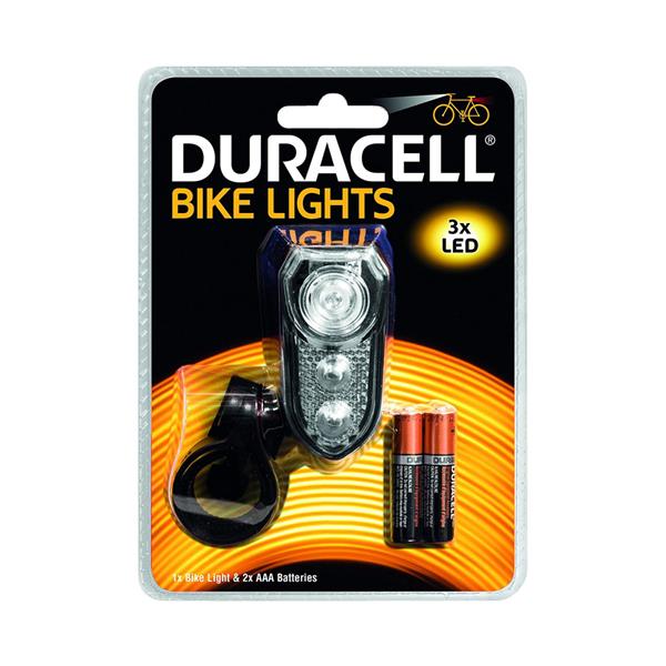 Duracell 3 LED Front Bike Light