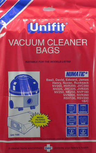 Unifit Xtra UNI-144 Hoover Bags