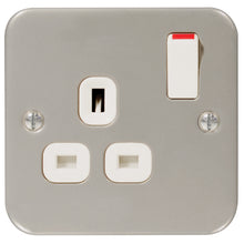 Load image into Gallery viewer, Metal Clad Switch Socket