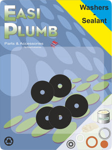 Easi Plumb 5 Pce 1/2" Flat Tap Washers