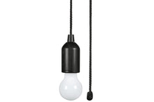 Load image into Gallery viewer, Lyyt Battery Powered LED Pull Hang Anywhere for Instant Light, Black