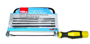 7" Coping Saw Set With 5 Blades