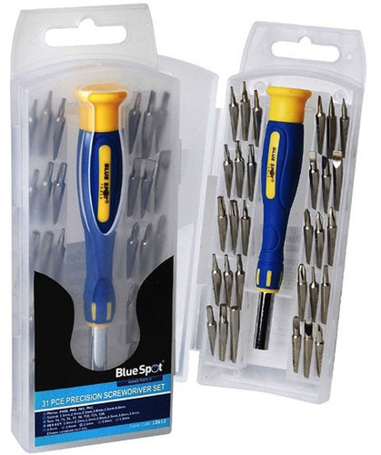 BlueSpot 31 Pce Precision Screwdriver