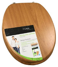 Load image into Gallery viewer, Tema Woodland Oak Toilet Seat