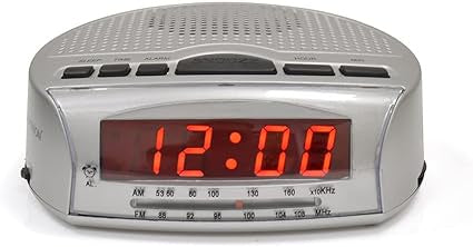 LLOYTRON  Daybreak AM/FM Radio Alarm Clock J2006SV