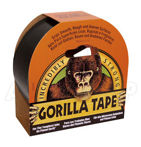 Gorilla Tape Black 11m x 48mm