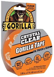 Gorilla Tape Clear 8.2m x 48mm