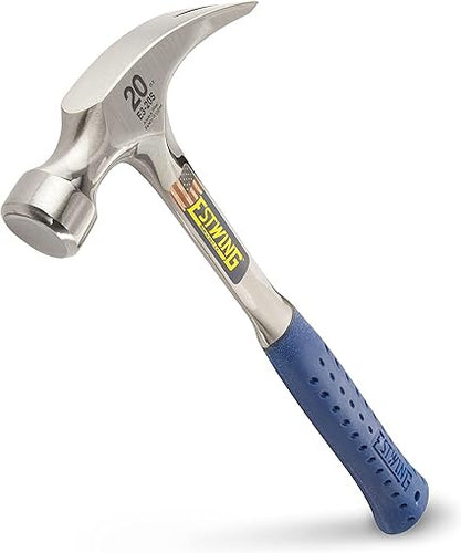 Estwing 20oZ Straight Claw Hammer Vinyl E32OS