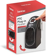 Load image into Gallery viewer, BENROSS PTC Plug-in 400W Heater 12Hr Timer