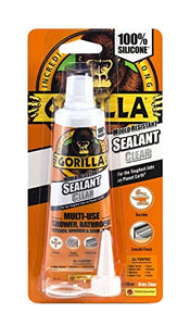 Gorilla Mould Resistant Sealant Clear 80ml