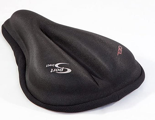 Sport DirectTM  Gel Saddle Cover Deluxe Black